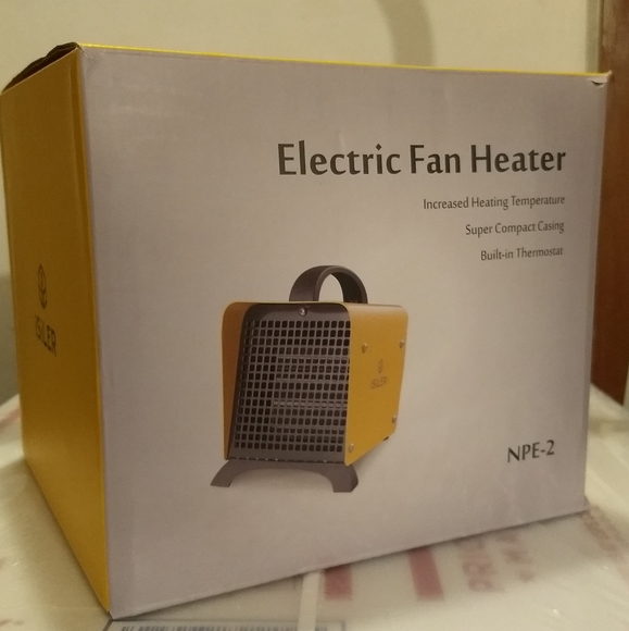 SPACE HEATER - 1500W - Adjustable Fan Ceramic NEW - Picture 2 of 4